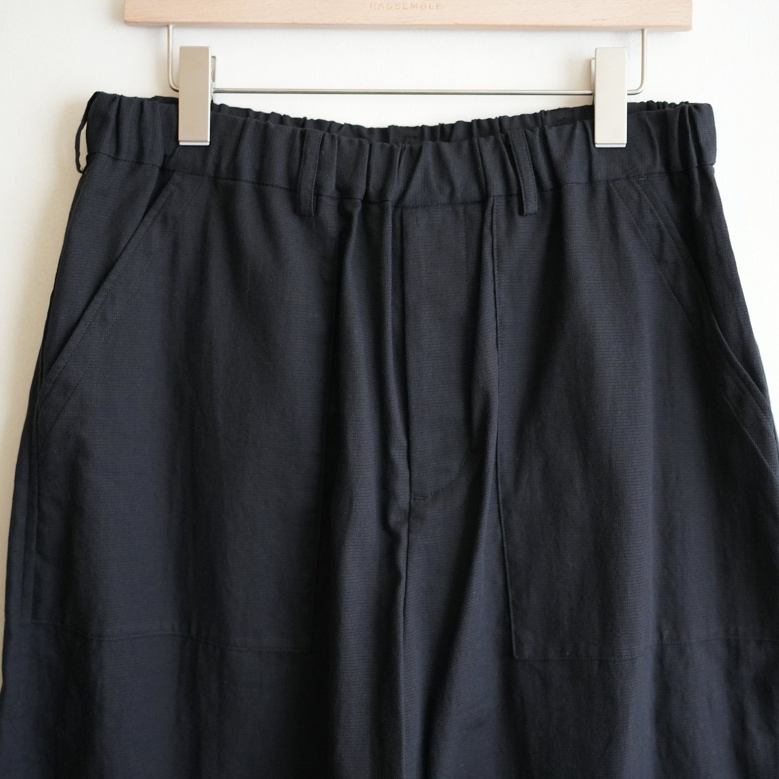 YOKO SAKAMOTO UTILITY EASY SHORTS BLK – RASSEMBLE