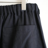 YOKO SAKAMOTO UTILITY EASY SHORTS BLK