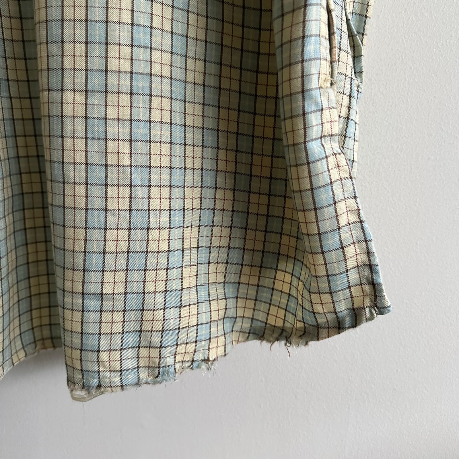 ANCELLM NEL CHECK OVER WORK SHIRT CREAM – RASSEMBLE