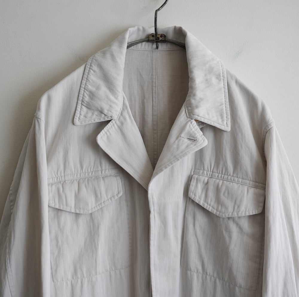 MAATEE&SONS ドゥルン ARMY JACKET WHITE – RASSEMBLE