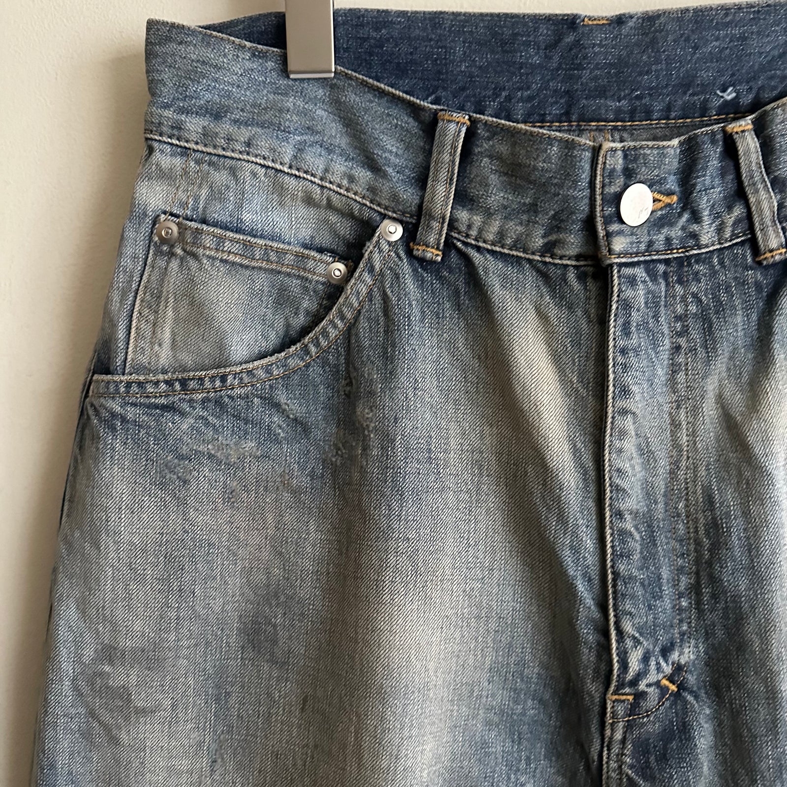 ANCELLM #01 MID TAPERED 5P DENIM PANTS INDIGO – RASSEMBLE