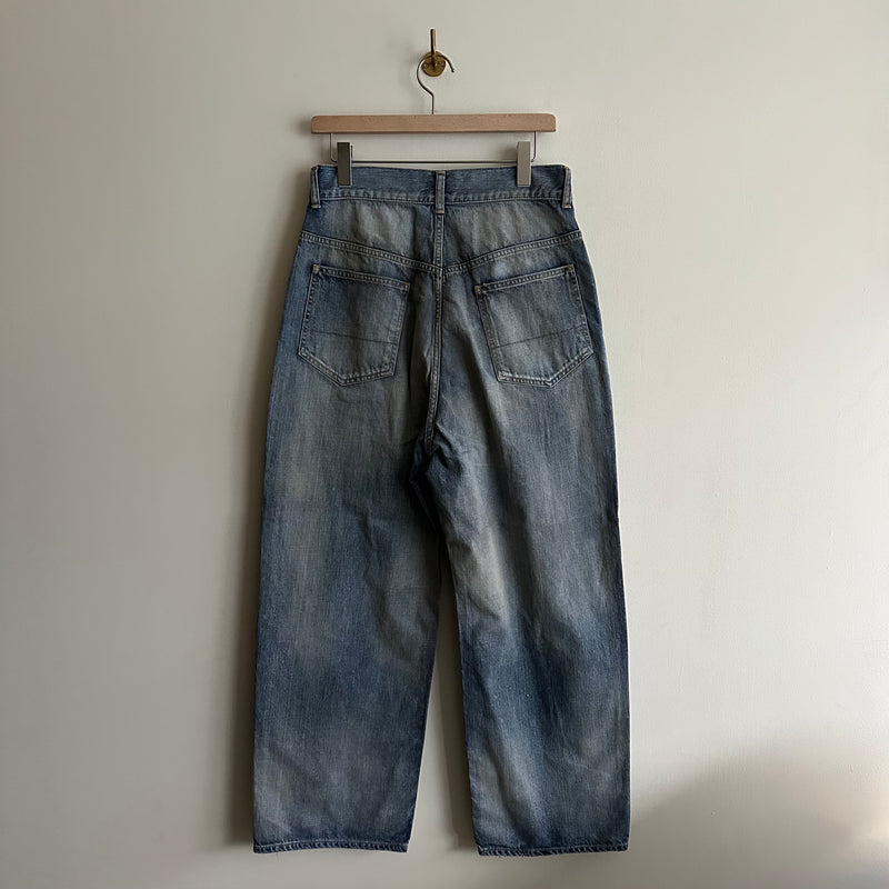 ANCELLM #01 MID TAPERED 5P DENIM PANTS INDIGO – RASSEMBLE