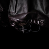 MAATEE&SONS Glove Leather Full Zip Anorak