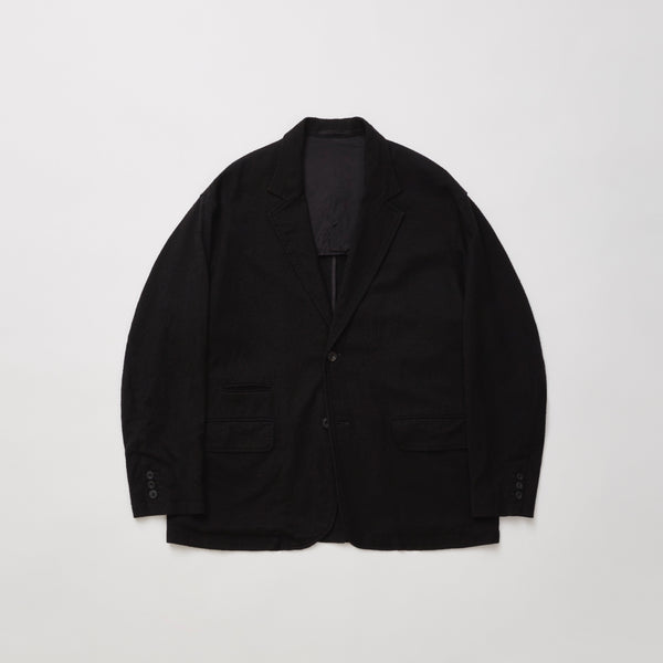 ULTERIOR WASHED WOOL/SILK TWILL 2B JKT