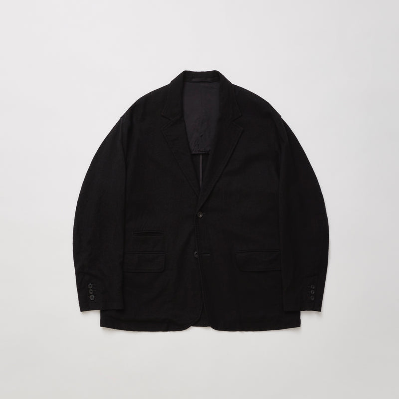 ULTERIOR WASHED WOOL/SILK TWILL 2B JKT