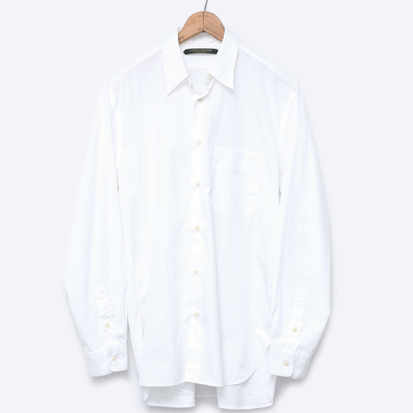 The DUFFER N NEPHEWS DETACHABLE COLLAR DRESS SHIRT "GALLO" WHITE