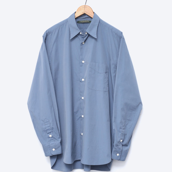 The DUFFER N NEPHEWS DETACHABLE COLLAR DRESS SHIRT "GALLO" BLUE