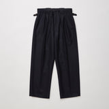 ULTERIOR SUPER FINE LIGHT MELTON TUCKED TROUSER