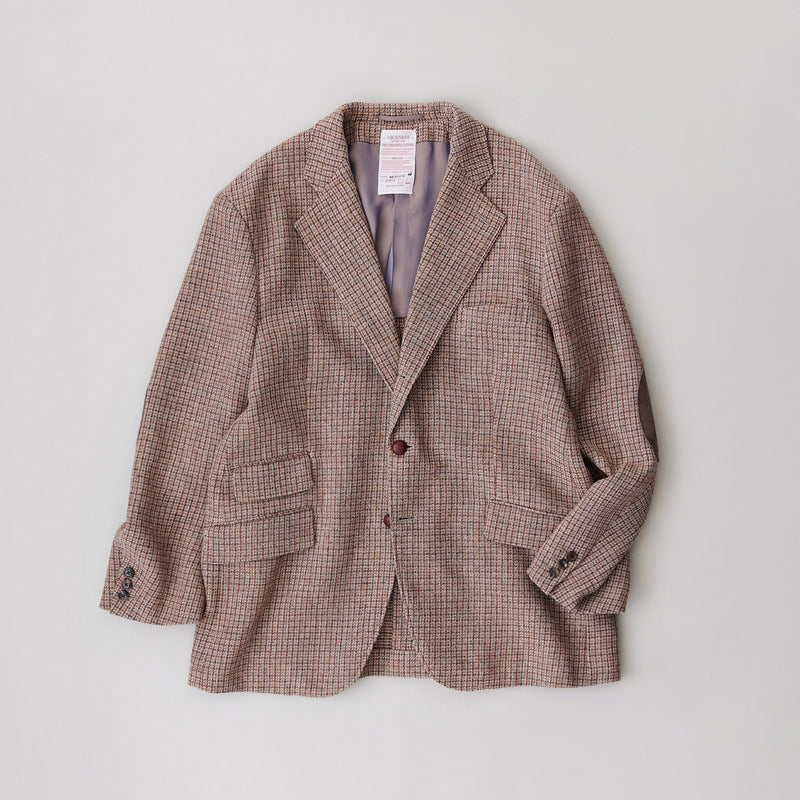 NICENESS SHETLAND CHECK SHOOTING JACKET "BLUNSTONE"