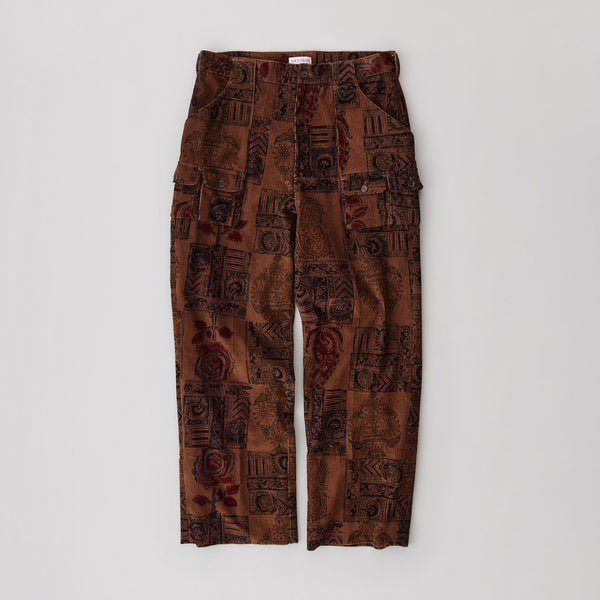 NICENESS INDIAN CORDUROY BUSH PANTS "PRESIDEN B.P"