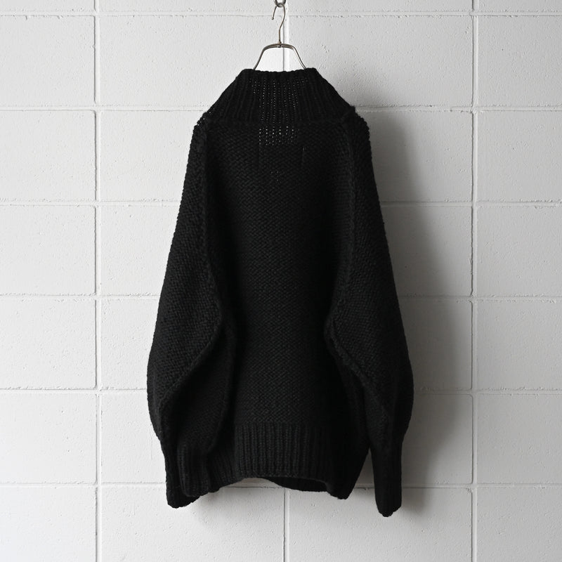 barbell object × kanata half zip hand cowichan sweater