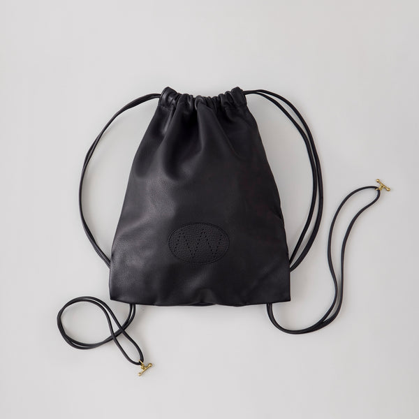 NICENESS DEER LEATHER KNAPSACK "ROGER"