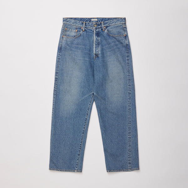 ULTERIOR VINTAGE WASHED SELVEDGE DENIM 5P PANTS