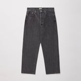 ULTERIOR WASHED SELVEDGE BLACK DENIM 5P PANTS