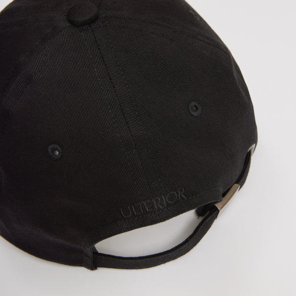 ULTERIOR WASHED VINTAGE TWILL 6 PANELED CAP