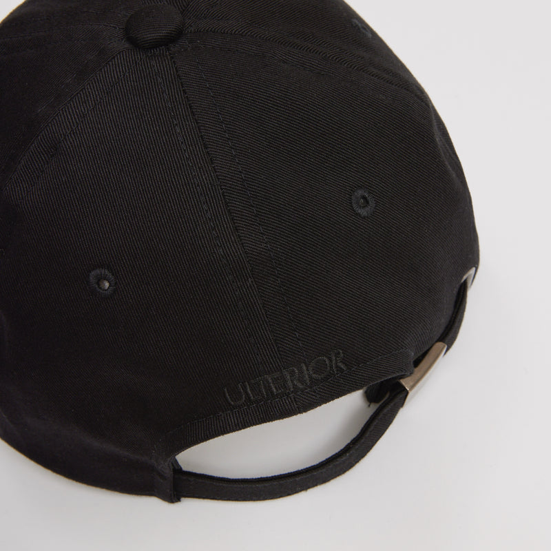 ULTERIOR WASHED VINTAGE TWILL 6 PANELED CAP