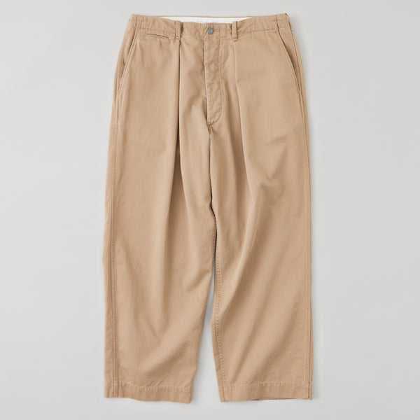 NICENESS AGED EFFECT RESIZED CHINO TROUSER "ALBARN"