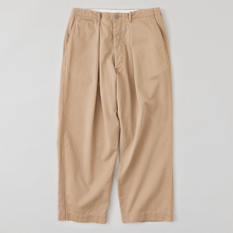 NICENESS AGED EFFECT RESIZED CHINO TROUSER "ALBARN"