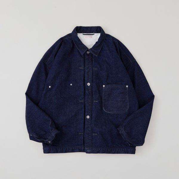 NICENESS 14oz DENIM TRUCKER JACKET "I.MCCREADY"