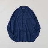 NICENESS HEATHER CHAMBRAY WORK SHIRT "S.TOMMY"