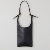 NICENESS CORE BROWN LAMB LEATHER SHOULDER BAG "U.LOWE"