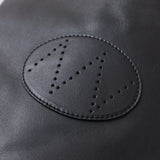 NICENESS CORE BROWN LAMB LEATHER SHOULDER BAG "U.LOWE"