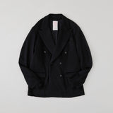 NICENESS DEAD CASHMERE MELTON FLIGHT SLEEVE JACKET "LAURENT"