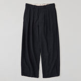 NICENESS NEO HERRINGBONE FLYING V TROUSERS "H.SCENKER"