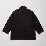 ULTERIOR WASHED VINTAGE TWILL MIL-COAT