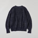 NICENESS WOOL CHAMBRAY MECHANICAL BEACH SWEATER "B.BILLIE"