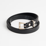 YOKO SAKAMOTO LEATHER STANDARD BELT SLIM
