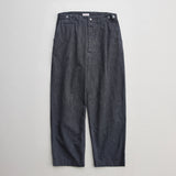 NICENESS TWISTED CHAMBRAY UTILITY PANTS "S.BLISS"