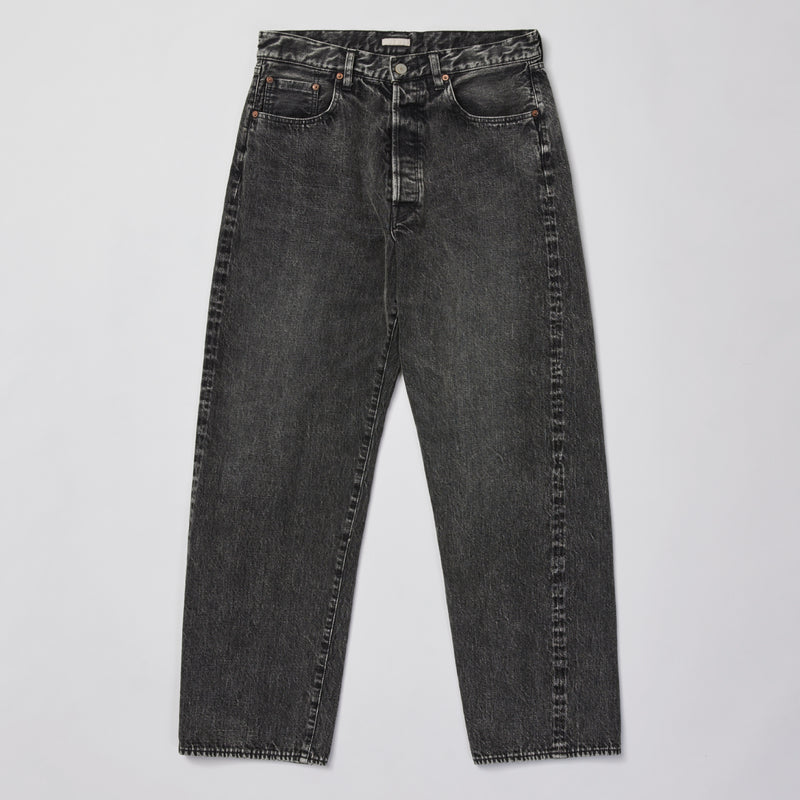 ULTERIOR VINTAGE WASHED SELVEDGE BLACK DENIM 5P PANTS – RASSEMBLE
