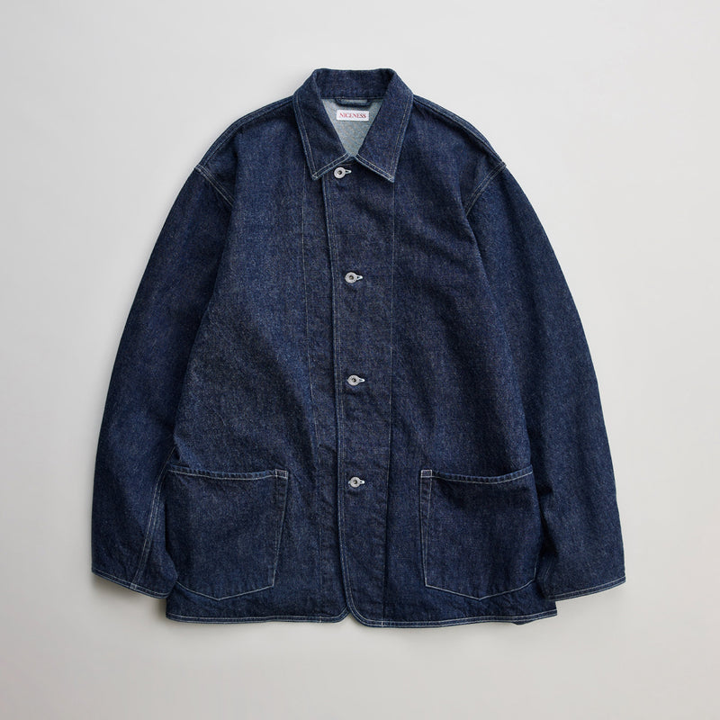 NICENESS RAW DENIM COVERALL 