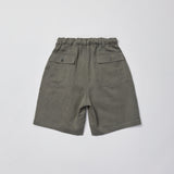 ULTERIOR WASHED C/L CORKSCREW UTILITY SHORTS