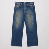 ULTERIOR AGING WASHED SELVEDGE DENIM 5P PANTS