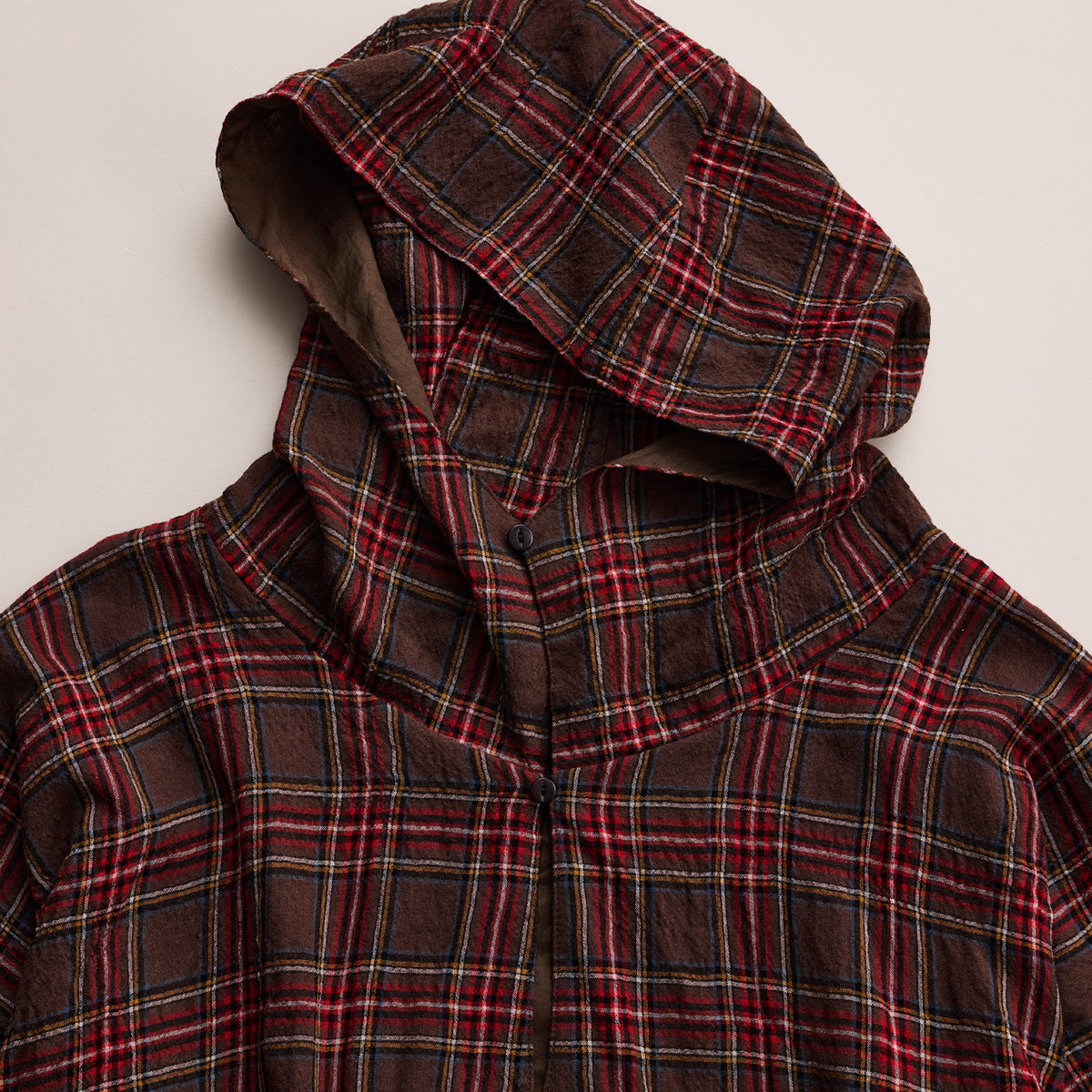 NICENESS FELTED BRITISH CHECK SNOW PARKA "LOWDEN"