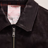 NICENESS UK RIDING OILED LEATHER JACKET "SUMNER"
